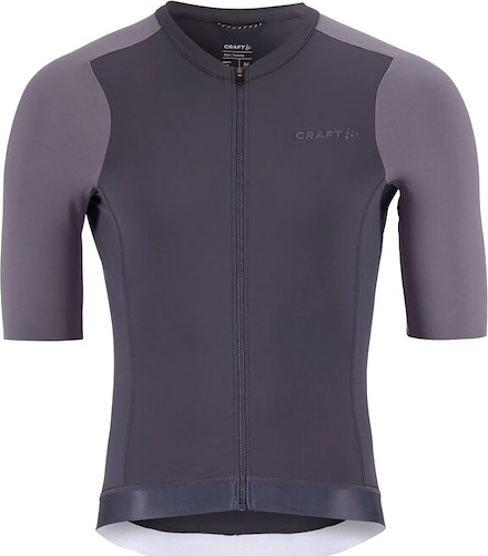 Craft Endur Training kortermet sykkeltrøye greystone/Purple herre