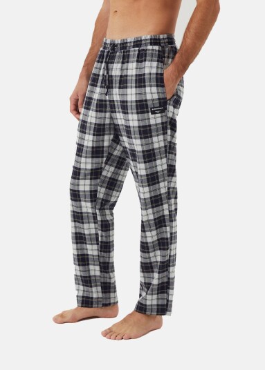 Björn Borg Core Flannel Pyjama Pants Bb Forest Tartan 2 2xl Hverdagsbukser