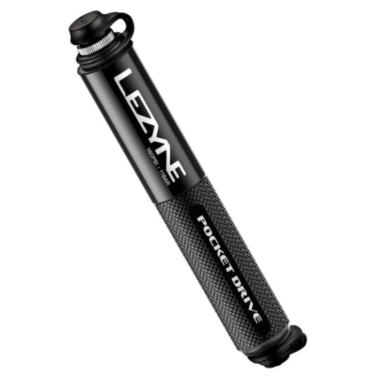 Lezyne Minipumpe Pocket Drive HP Black NS