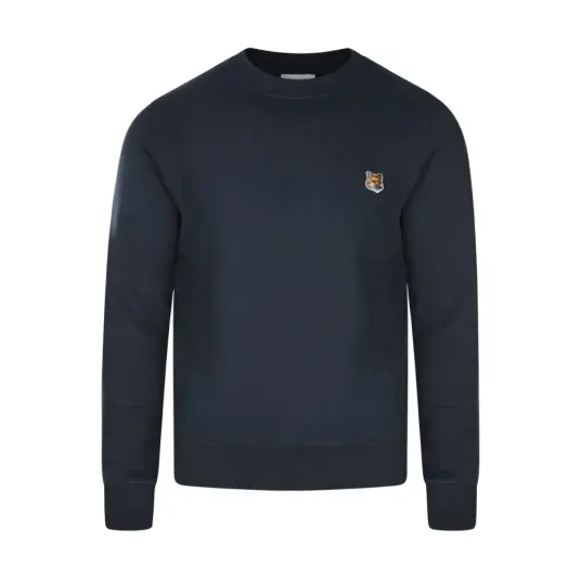 Maison Kitsuné Herre Gensere & Hettegensere Blå S, Maison Kitsuné Herre Gensere & Hettegensere Blå S,