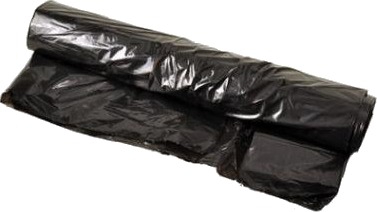 Spandepose 40Ltr B500xl700mm 15My Ldpe Med Fals Kompakt Grå,24 Stk/Rl   24 Stk.