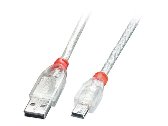 LINDY USB-kabel - USB til mini-USB type B - 5 m LINDY USB-kabel - USB til mini-USB type B - 5 m