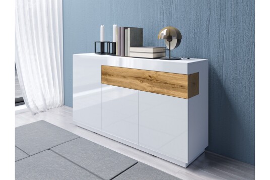Kommode Oppenheim Hvit | Tre Kommode Oppenheim Hvit | Tre