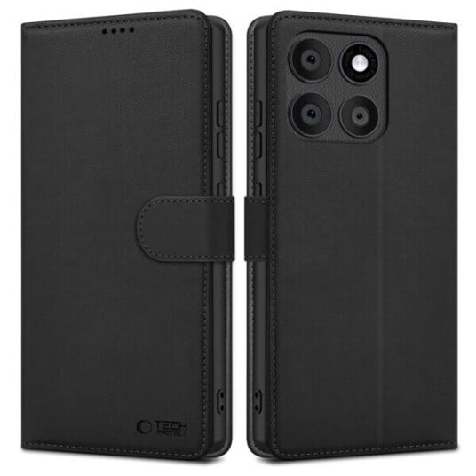 Tech-Protect Lommeboketui med magnet for Motorola Edge 60 Fusion - Svart