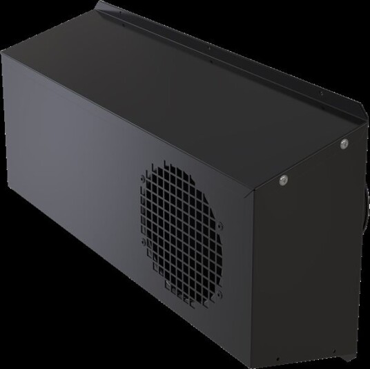 Flexit Kombiboks V13 Ø250mm Sort 460x780 mm