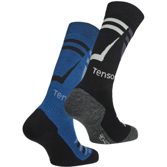 Tenson Core Ski Sock 2 Pack Blue Sapphire Tenson Core Ski Sock 2 Pack Blue Sapphire
