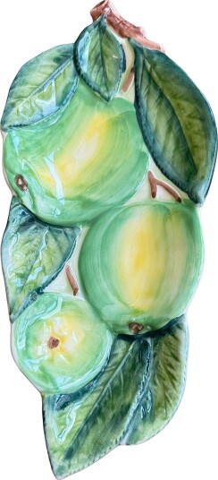 Caja Company Spoon Rest Green Apple - GREEN/BRAUN - 12X17 cm.H2 cm