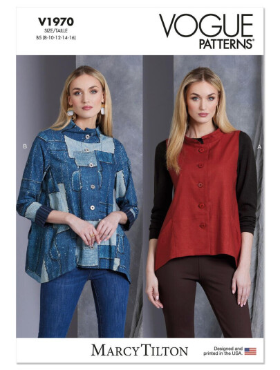 Vogue 1970 - Jakke & Vest B5 (8-10-12-14-16)