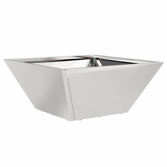 Hagebolle potter 5 stk 35x35x15 cm Rustfritt stål Hagebolle potter 5 stk 35x35x15 cm Rustfritt stål