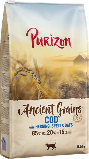 Purizon Tørrfôr Adult Torsk Urkorn 2 X 6.5 kg
