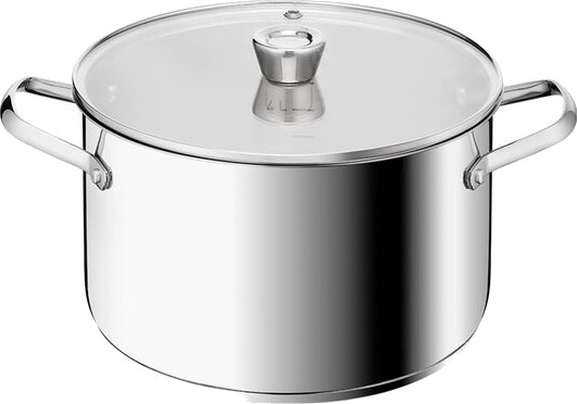 Tefal Emotion Plus SS Uncoated XL gryte med lokk 7,7 L