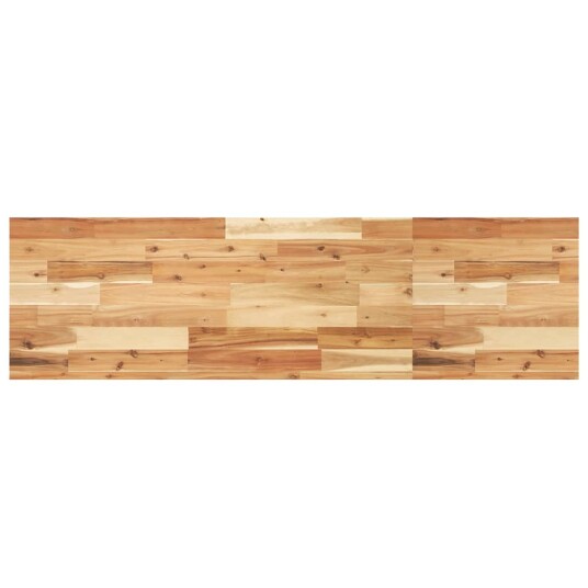 Plate til baderomsskap med finish 160x40x4 cm heltre akasie Plate til baderomsskap med finish 160x40x4 cm heltre akasie