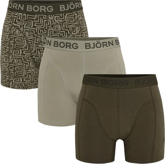 Björn Borg Cotton Stretch Boxer 3P MULTIPACK 3 S Björn Borg Cotton Stretch Boxer 3P MULTIPACK 3 S