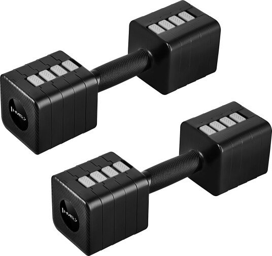 HL02 ADJUSTABLE DUMBBELLS SORT 2 x 5 KG HMS