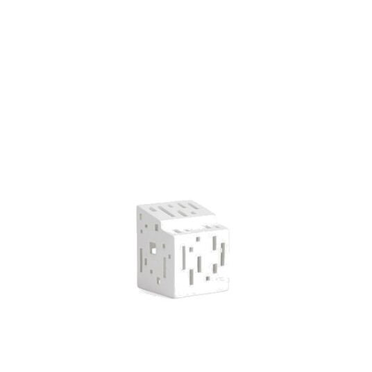 Kähler Urbania Functio Lyselykt Keramikk Hvit 7x9 cm Kähler Urbania Functio Lyselykt Keramikk Hvit 7x9 cm