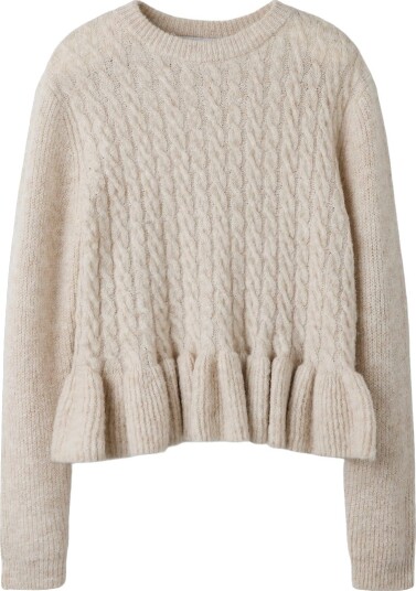 Name It Genser Strikk NkfLinda Peyote Name It 7 8 år (122 128) Genser Beige
