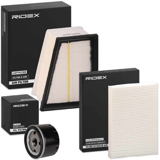 Filtersett RIDEX 4055F0558