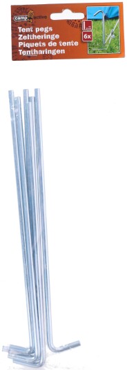 Camp Active teltutstyr teltplugger 23 cm 6 pk
