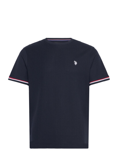 U.S. Polo Assn. Nils Com Pi Uspa M Tee - Navy - L