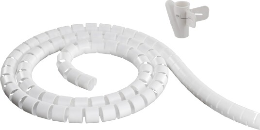 DELTACO Nylon cable gland Tools included 5m white