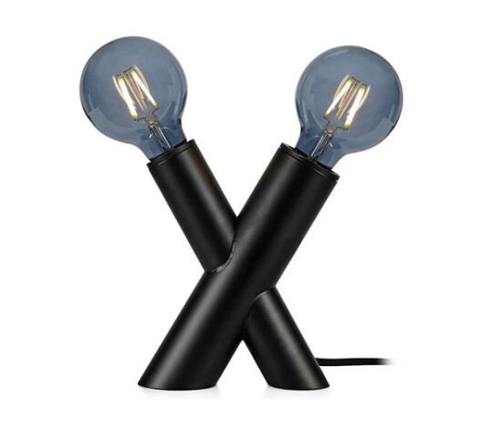 Simul Bordlampe 2L Sort