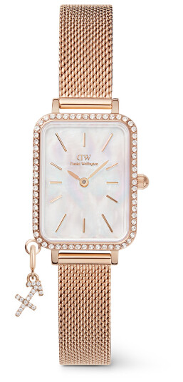 Daniel Wellington DW Watch Quadro Crystal Zodiac Melrose 20x26mm Rose Gold Daniel Wellington DW Watch Quadro Crystal Zodiac Melrose 20x26mm Rose Gold