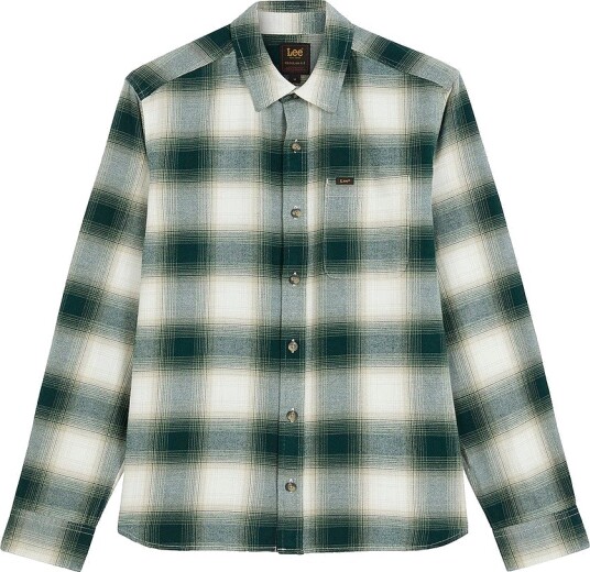 Lee Skjorte Leesure Shirt Ponderosa Pine Grønn