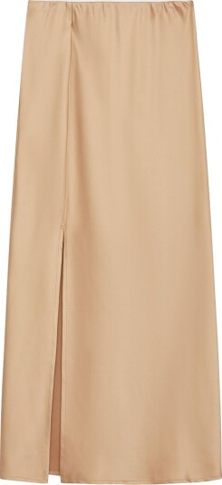 Grunt Skjørt   Satin   Diemen   Nature   Grunt   12 år (152)   Skjørt Beige Brun