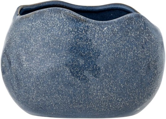 Bloomingville Pennie krukke 16,5x11x13 cm Blue Bloomingville Pennie krukke 16,5x11x13 cm Blue