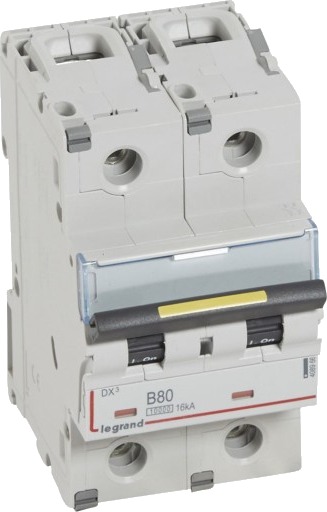 Legrand DX³ MCB automatsikring B63 2P 3M 10/16kA