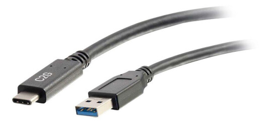 C2G 3ft USB C to USB A Cable - USB 3.2 - 5Gbps - M/M - USB type C-kabel - USB-type A til 24 pin USB-C - 91.4 cm