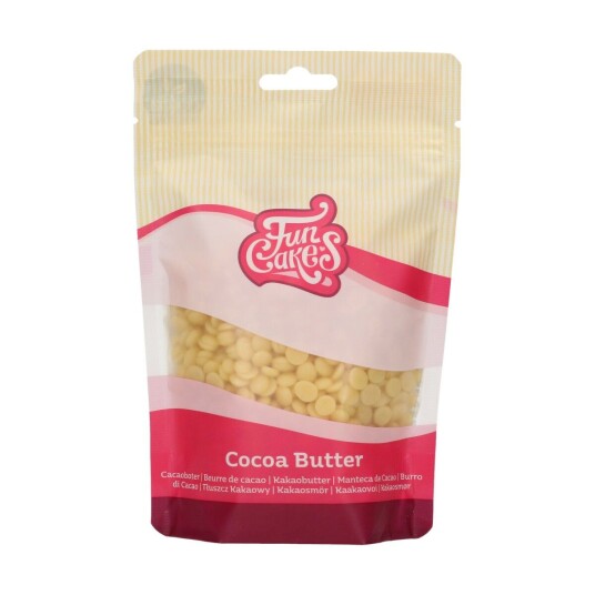 Funcakes Kakaosmør Knapper 200g Funcakes Kakaosmør Knapper 200g