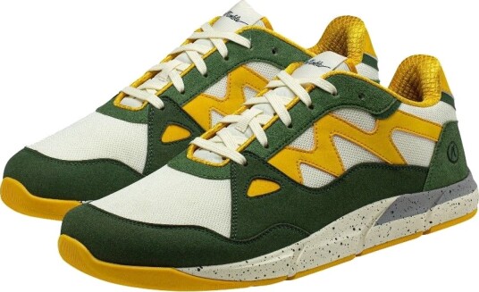 Joe Nimble Sneaker Addict sko herre grønn/gul EU40,5 / UK7