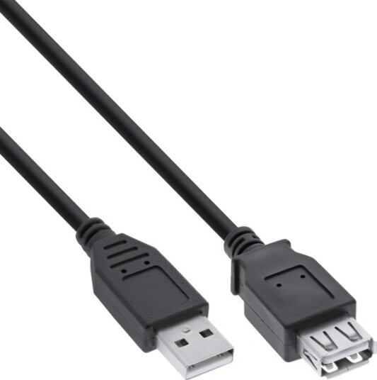 Inline 34602B 2 M Usb A Usb A Usb 2.0 Svart