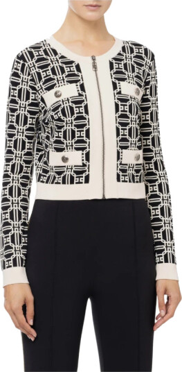 Elisabetta Franchi Dame Strikkevarer Flerfarget M,