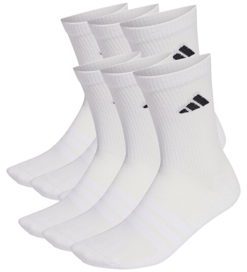 Adidas Performance Sokker 6 pack Ess Crew White/White/Bla Adidas Performance 31/33 Sokker Hvit 31 33 Adidas Performance Sokker 6 pack Ess Crew White/White/Bla Adidas Performance 31/33 Sokker Hvit 31 33