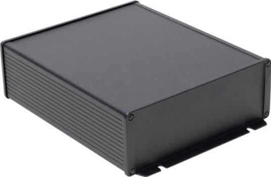 Hammond Electronics 1457U2202EBK 220 × 165 × 55 mm Aluminium Sort Kabinett