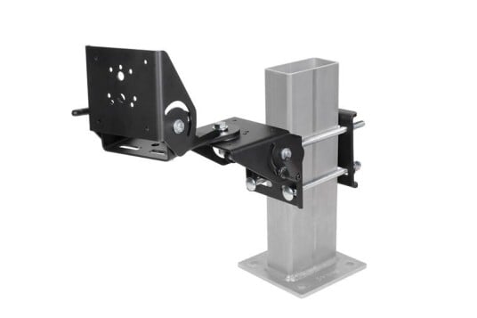 GAMBER-JOHNSON DUAL CLAM SHELL WITH 3IN ARM SMALL BACK PLATE ACCS
