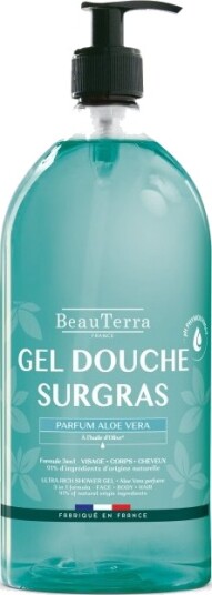BeauTerra Ultra Rich Shower Gel – Aloe Vera Parfum – 1 l