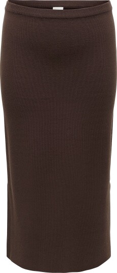 Only Carmakoma   Midi skjørt Caribi Tube Skirt   Brun