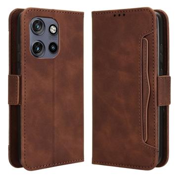 Motorola Edge 50 Neo/Moto S50 Kortholder Lommebokveske   brun