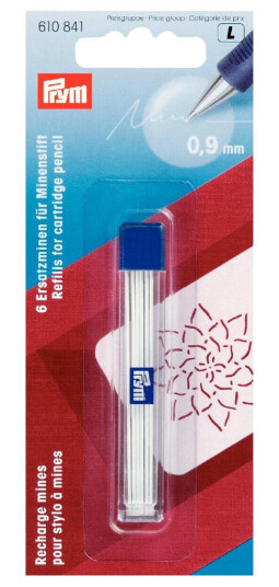 Tekstilpenn bly refill