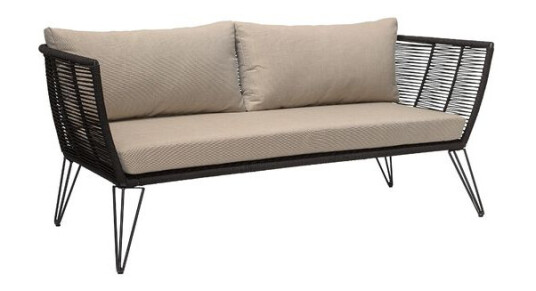 Bloomingville - Loungesofa m/puter Svart 1648830-01-0 1612757-02-0 Bloomingville - Loungesofa m/puter Svart 1648830-01-0 1612757-02-0