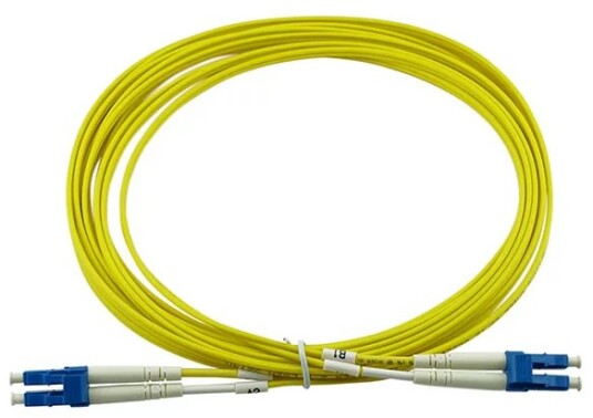 Kompatibel Chelsio Lrcable5m Blueoptics Dupleks Fiberoptisk Patchkabel Lc-Upc/Lc-Upc Beige 5 Meter Enkeltmodus E9/125Μm G.657.A1 Inngangsdempnin Mindre Enn 0,2Db Merkefiber Keramisk Hylse Inkl. Måleprotokoll (Lrcable5m-Bo)