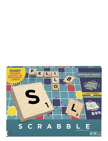 Mattel Games Games Scrabble Board Game Word Multi/patterned ONE SIZE