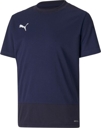 PUMA Trenings T skjorte Teamgoal 23 Peacoat/navy Barn størrelse YXL/164 cm