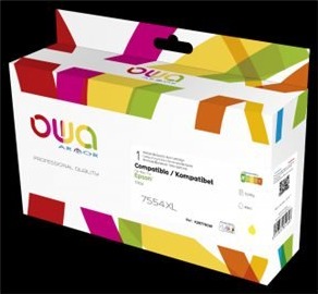 OWA Epson T7554 gul kompatibel blekkpatron 49 ml K20770OW