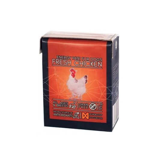 Non-stop dogwear Energy Paté Fresh Chicken 12Pk