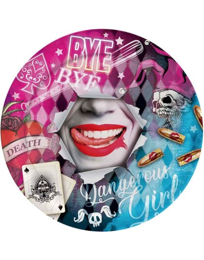 Dangerous Girl 8 stk Papptallerkener med Harley Quinn Inspirert Motiv 23 cm Dangerous Girl 8 stk Papptallerkener med Harley Quinn Inspirert Motiv 23 cm