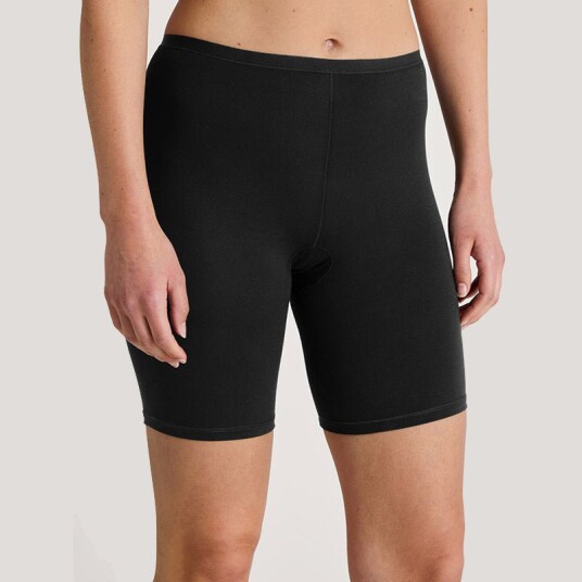 Calida Truser Natural Comfort Pants Svart bomull X-Small Dame